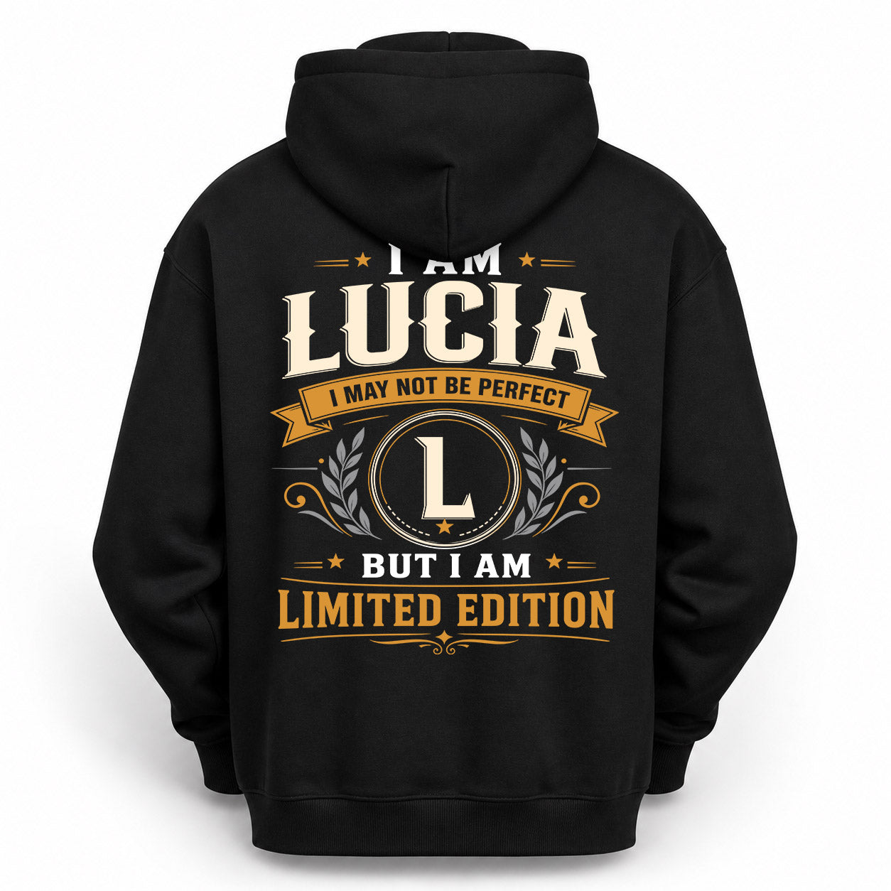 LUCIA  EDI-TT36 Personalized Funny Quote Apparel