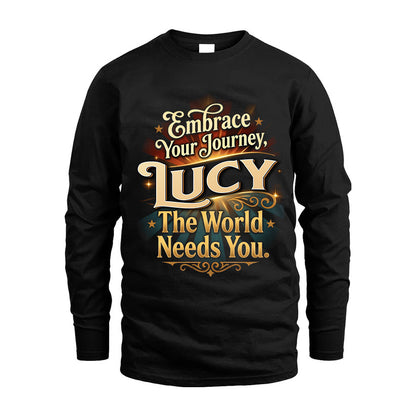 LUCY L04-TT36 Personalized Funny Quote Apparel