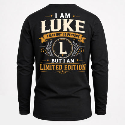 LUKE  EDI-TT36 Personalized Funny Quote Apparel