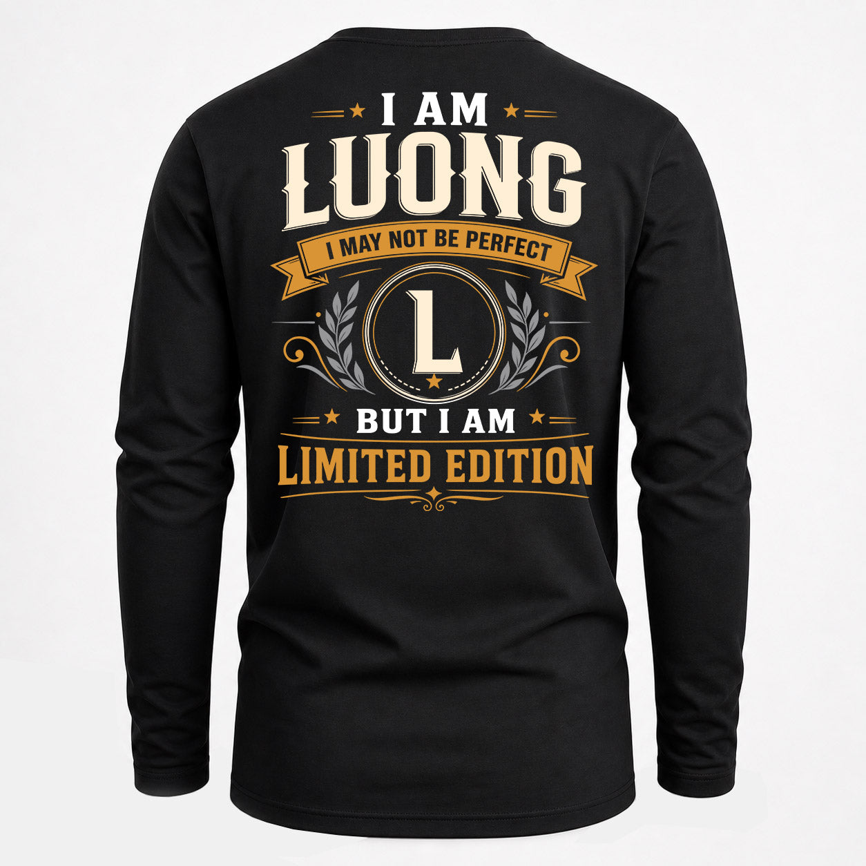 LUONG  EDI-TT36 Personalized Funny Quote Apparel