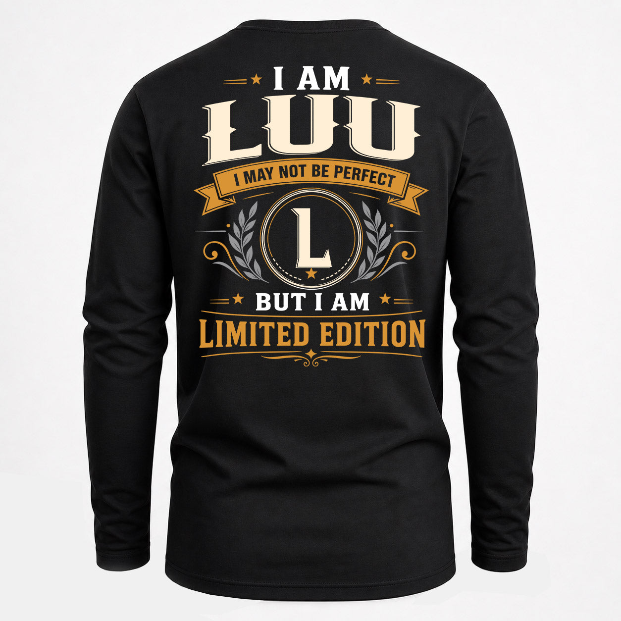 LUU  EDI-TT36 Personalized Funny Quote Apparel