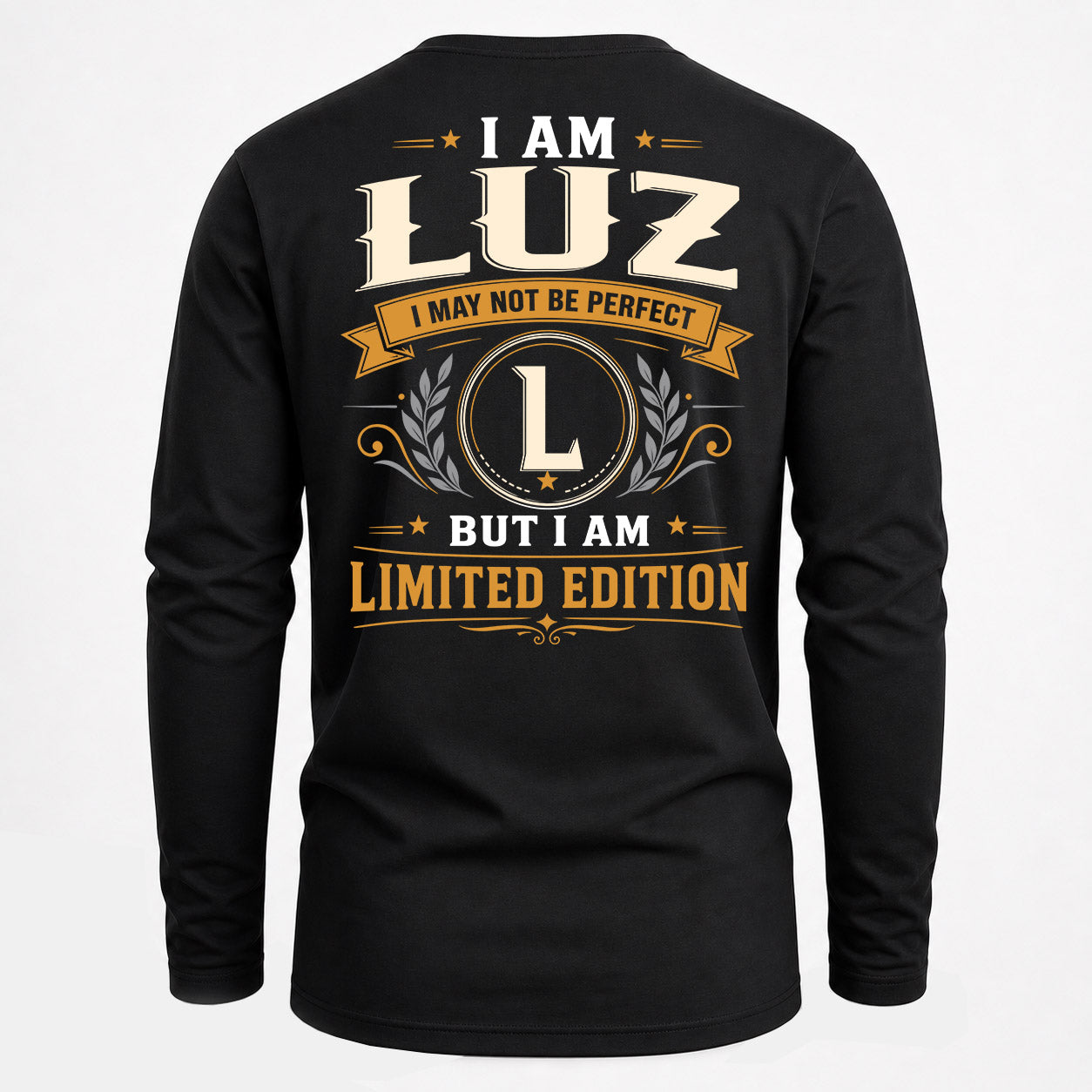 LUZ  EDI-TT36 Personalized Funny Quote Apparel