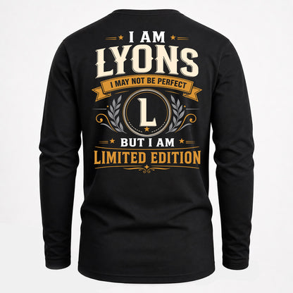 LYONS  EDI-TT36 Personalized Funny Quote Apparel