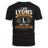 LYONS  EDI-TT36 Personalized Funny Quote Apparel