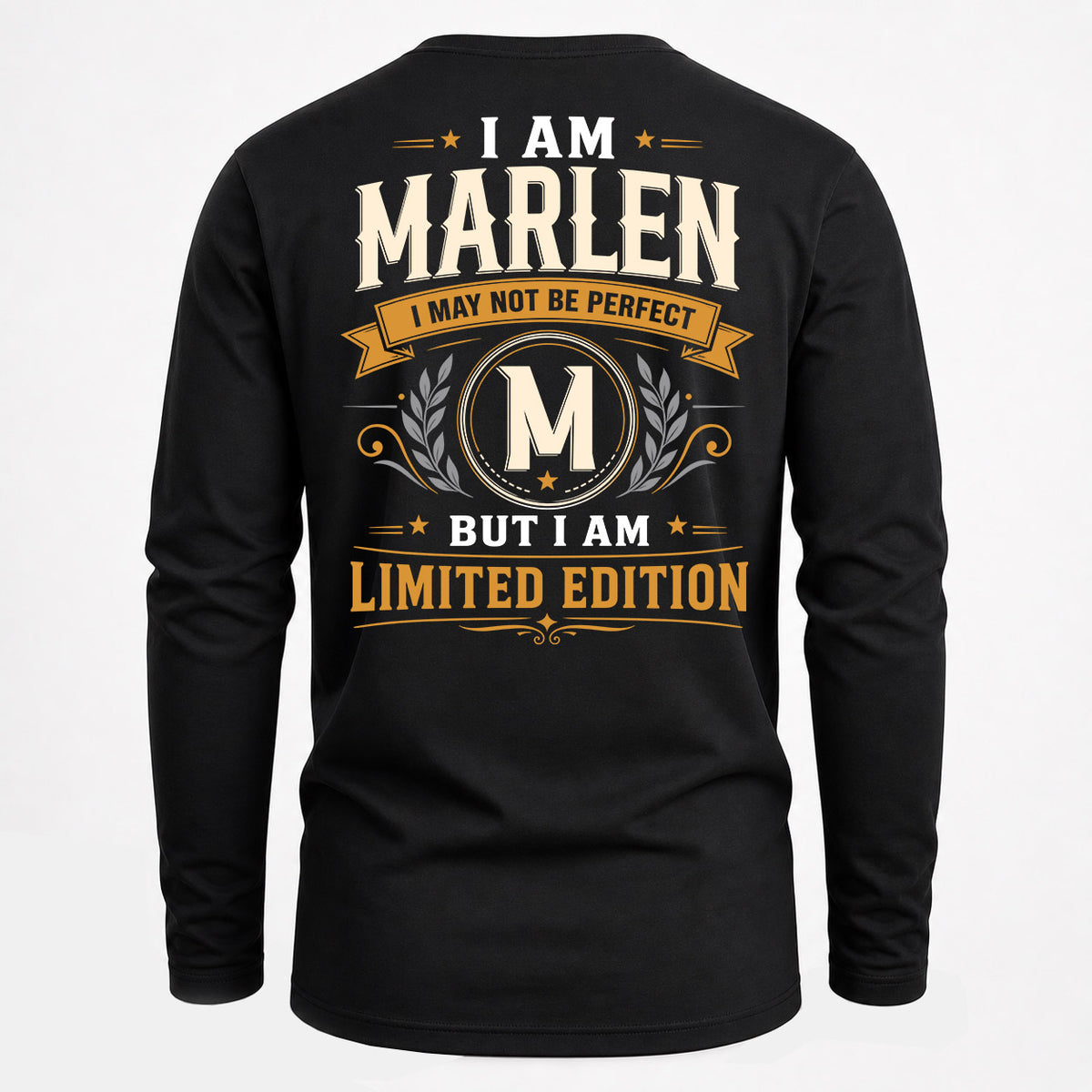 MARLEN EDI-TT36 Personalized Funny Quote Apparel