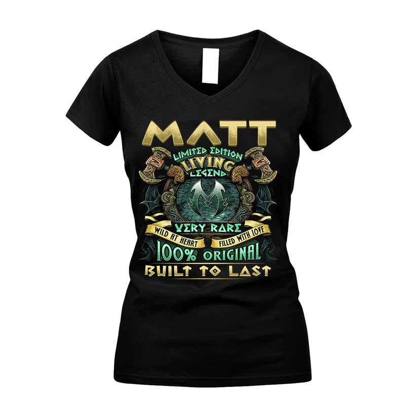 MATT  VKI-TT36 Personalized Funny Quote Apparel