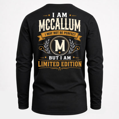 MCCALLUM EDI-TT36 Personalized Funny Quote Apparel