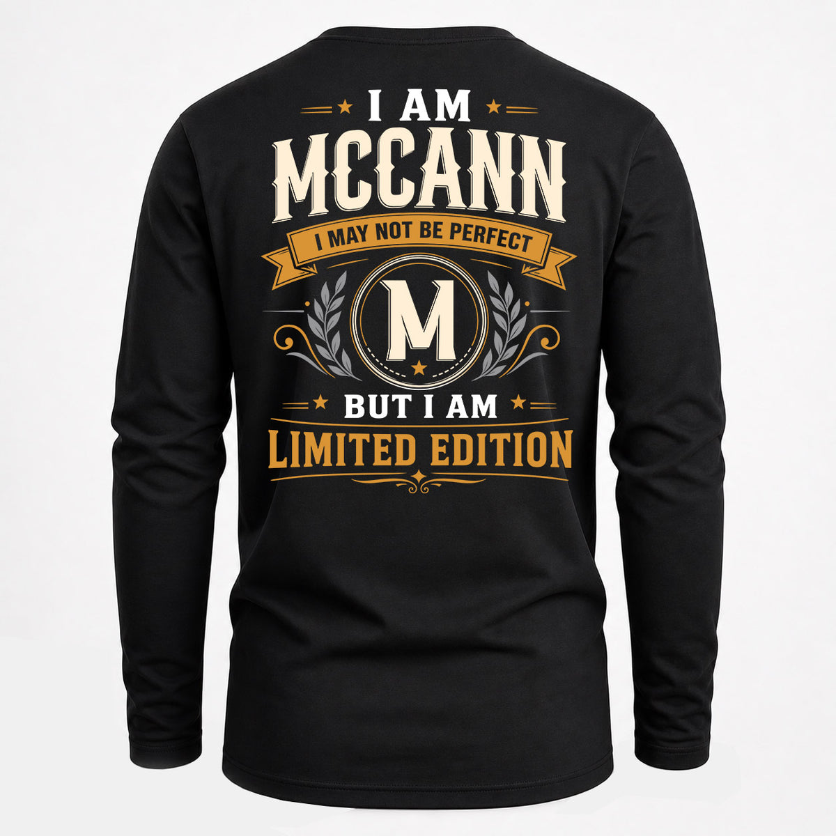 MCCANN EDI-TT36 Personalized Funny Quote Apparel