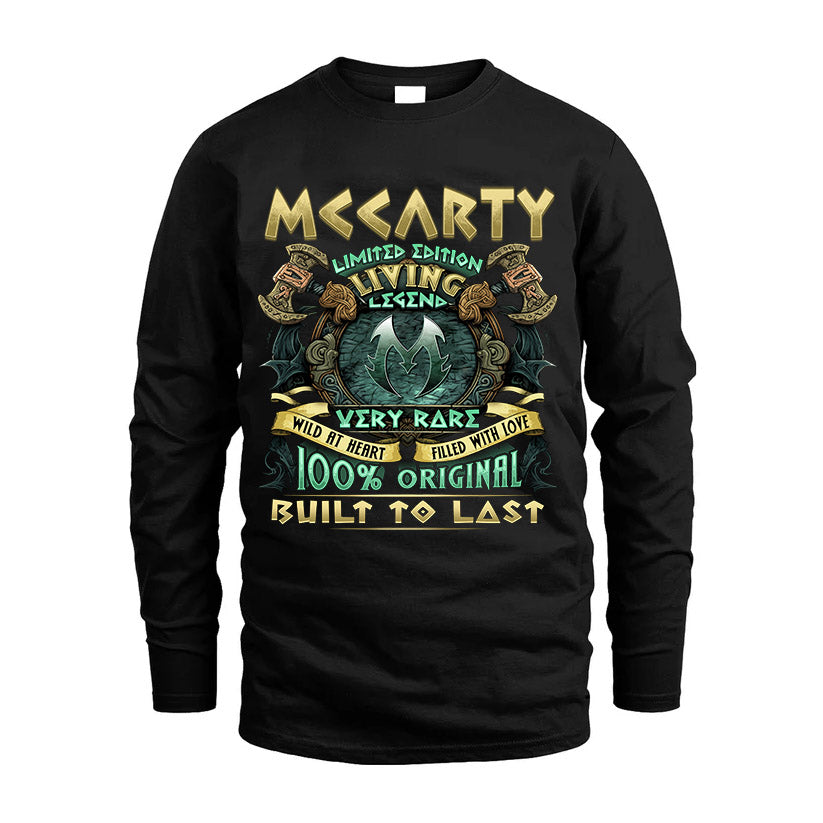 MCCARTY VKI-TT36 Personalized Funny Quote Apparel