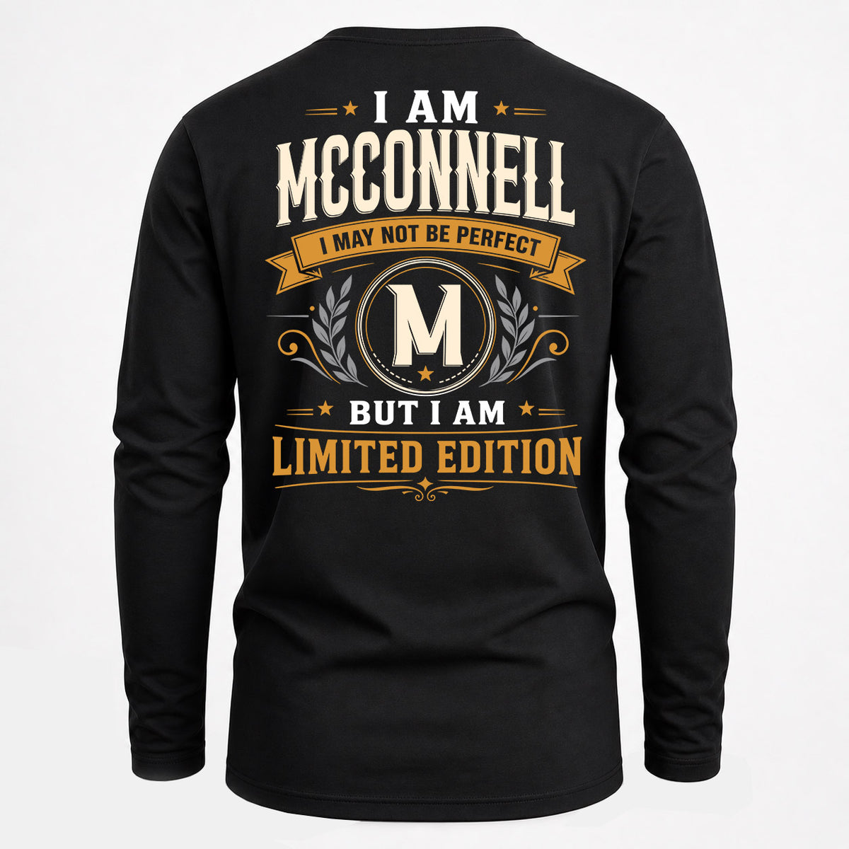 MCCONNELL EDI-TT36 Personalized Funny Quote Apparel