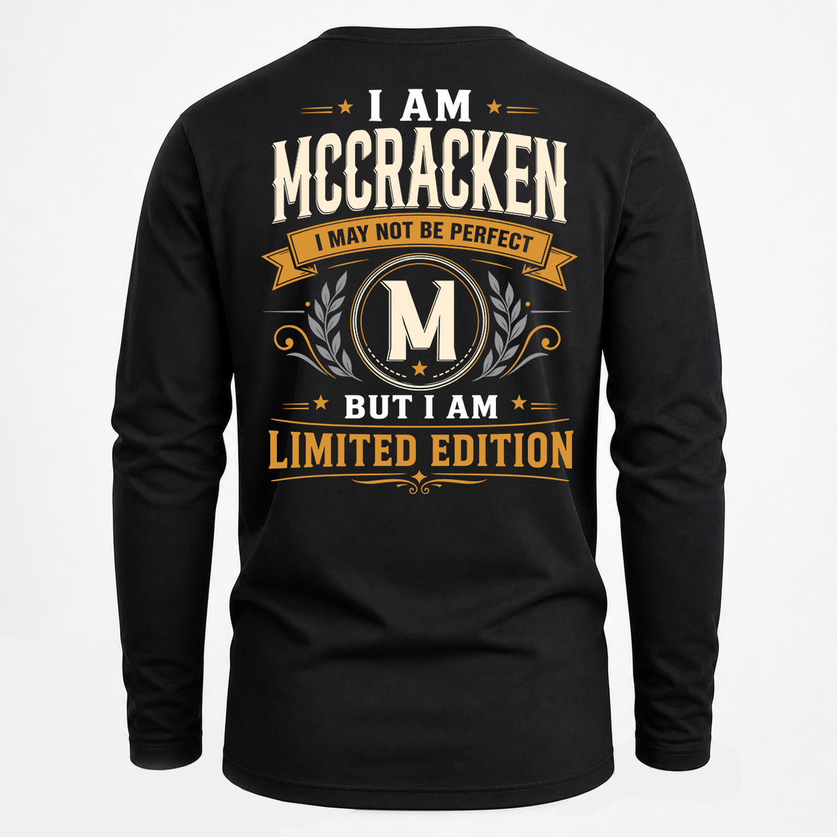 MCCRACKEN EDI-TT36 Personalized Funny Quote Apparel