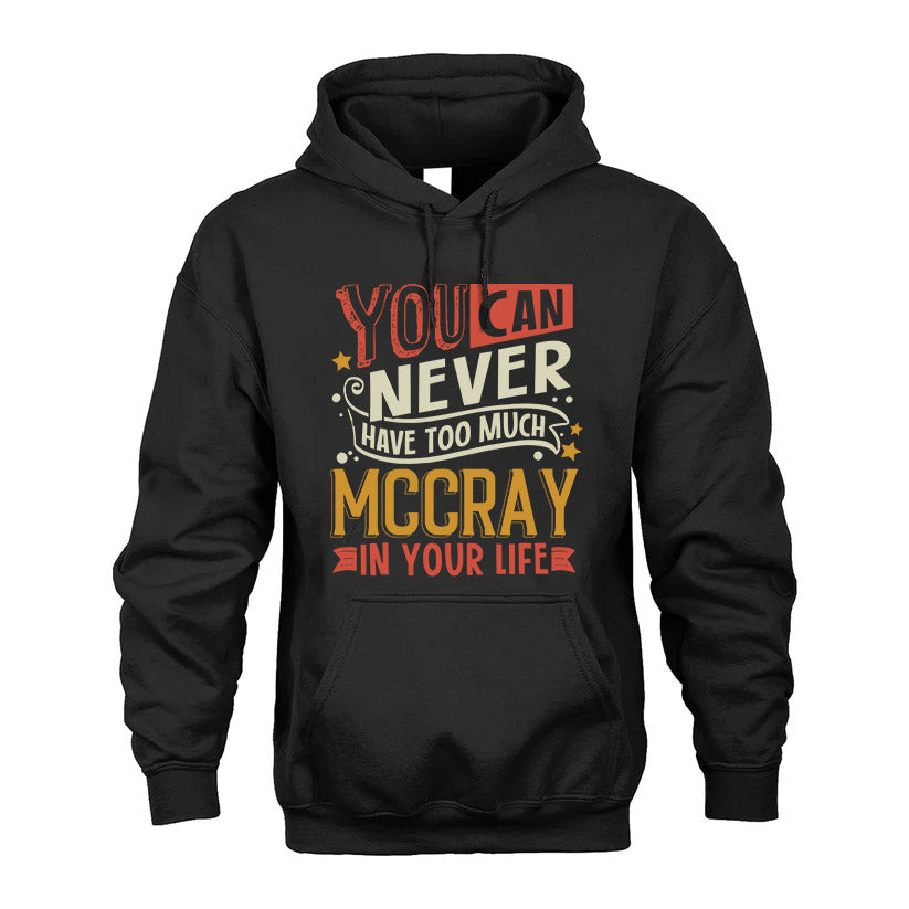 MCCRAY NO2-TT36 Personalized Funny Quote Apparel