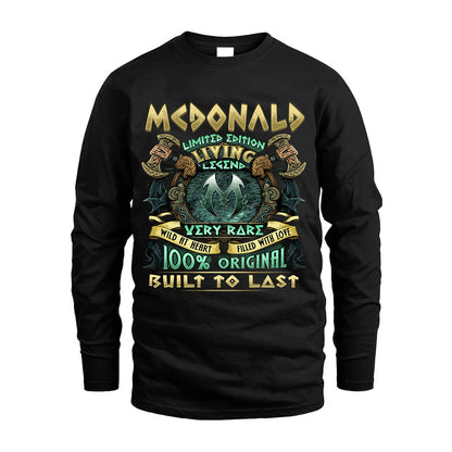 MCDONALD  VKI-TT36 Personalized Funny Quote Apparel
