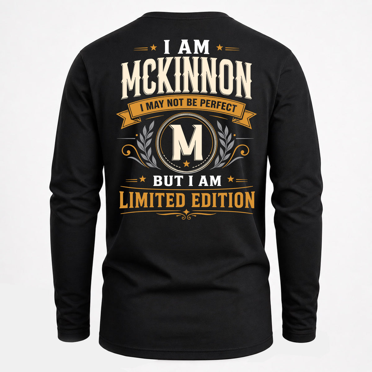 MCKINNON EDI-TT36 Personalized Funny Quote Apparel