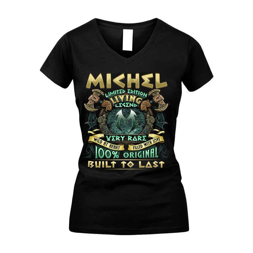 MICHEL  VKI-TT36 Personalized Funny Quote Apparel
