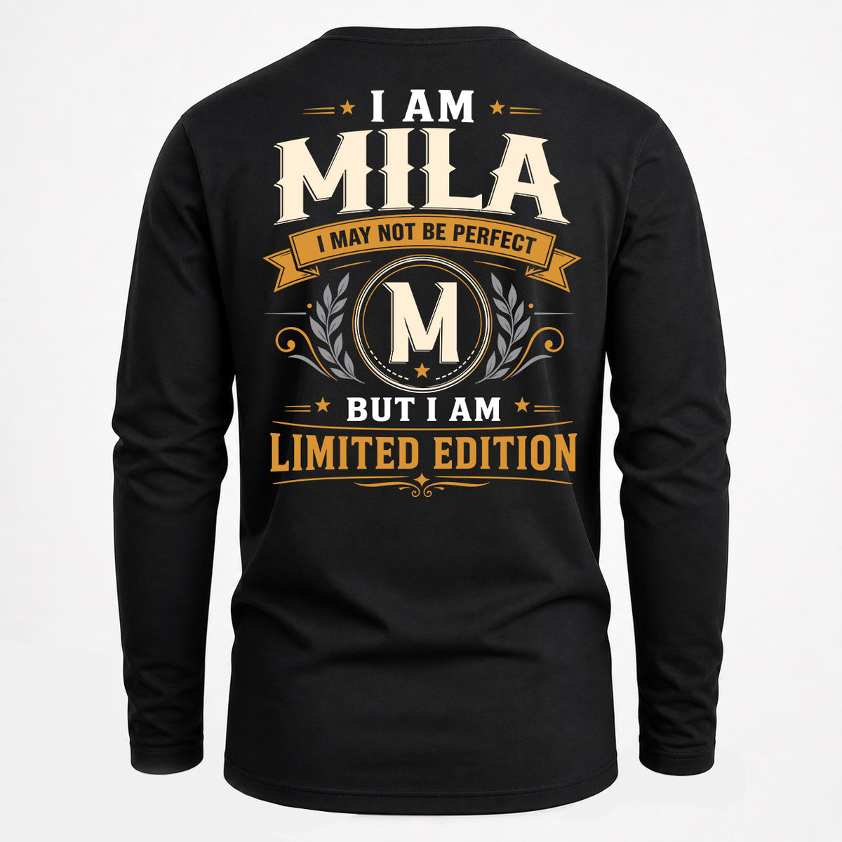MILA EDI-TT36 Personalized Funny Quote Apparel