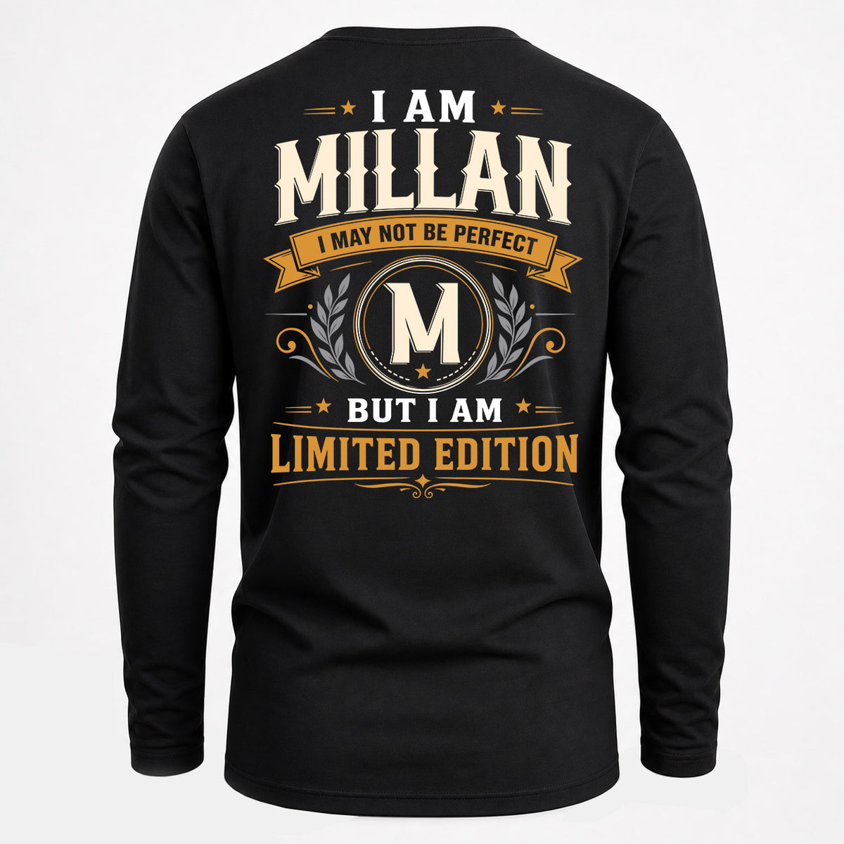 MILLAN EDI-TT36 Personalized Funny Quote Apparel
