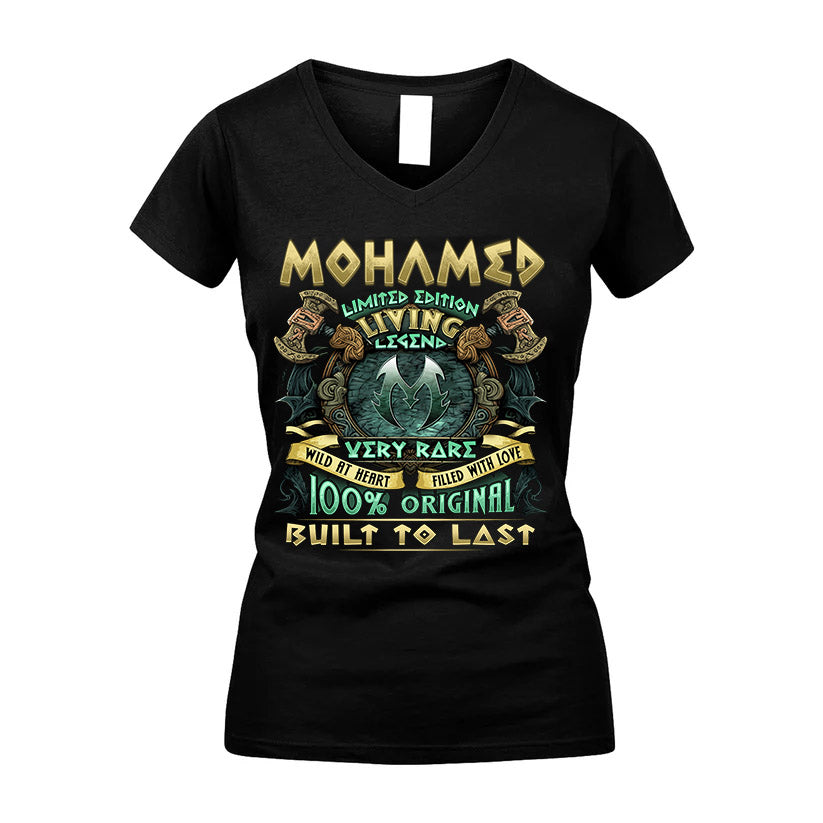 MOHAMED  VKI-TT36 Personalized Funny Quote Apparel