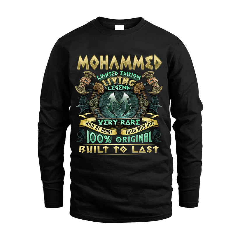 MOHAMMED  VKI-TT36 Personalized Funny Quote Apparel