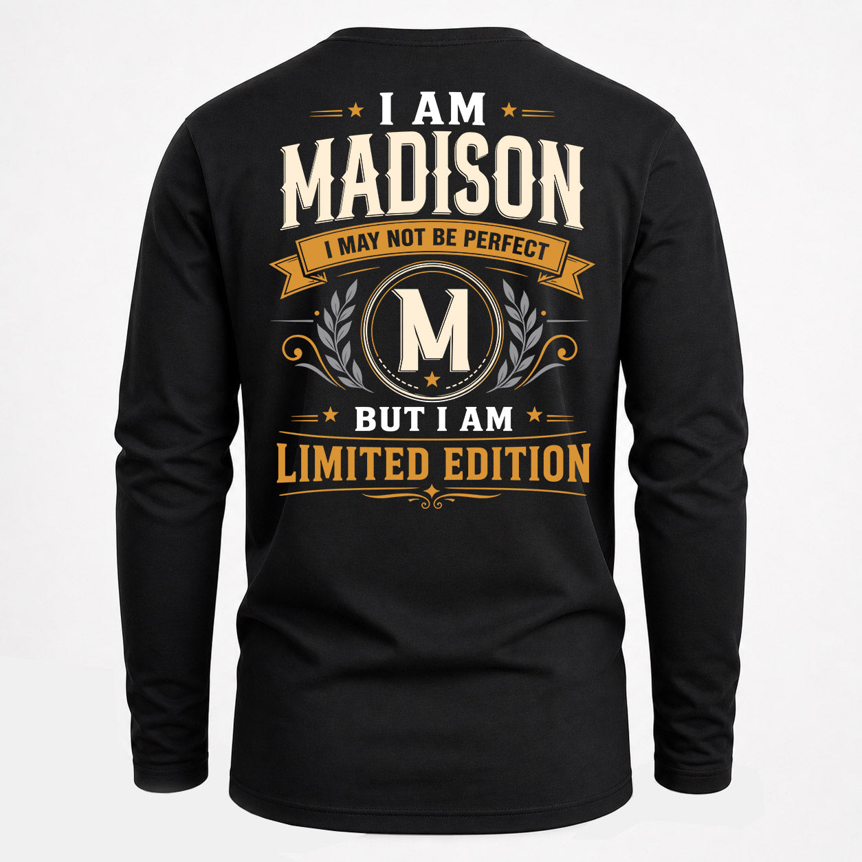 MADISON  EDI-TT36 Personalized Funny Quote Apparel