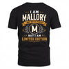 MALLORY  EDI-TT36 Personalized Funny Quote Apparel