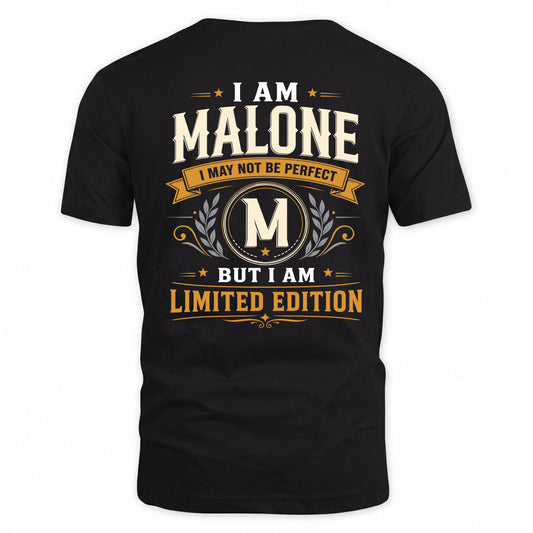 MALONE  EDI-TT36 Personalized Funny Quote Apparel