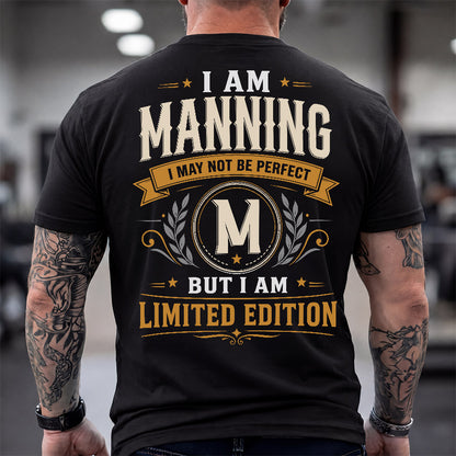 MANNING  EDI-TT36 Personalized Funny Quote Apparel