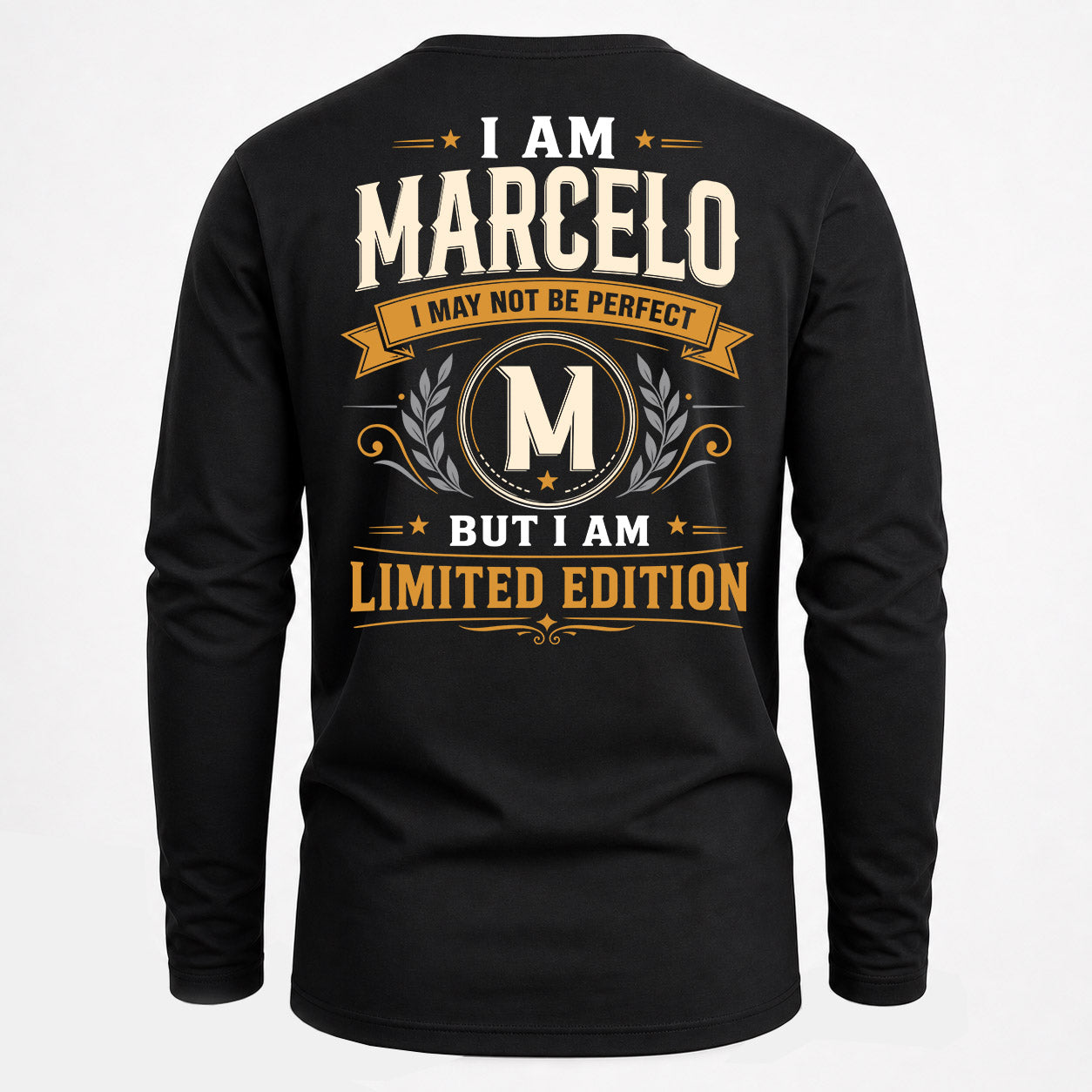 MARCELO  EDI-TT36 Personalized Funny Quote Apparel