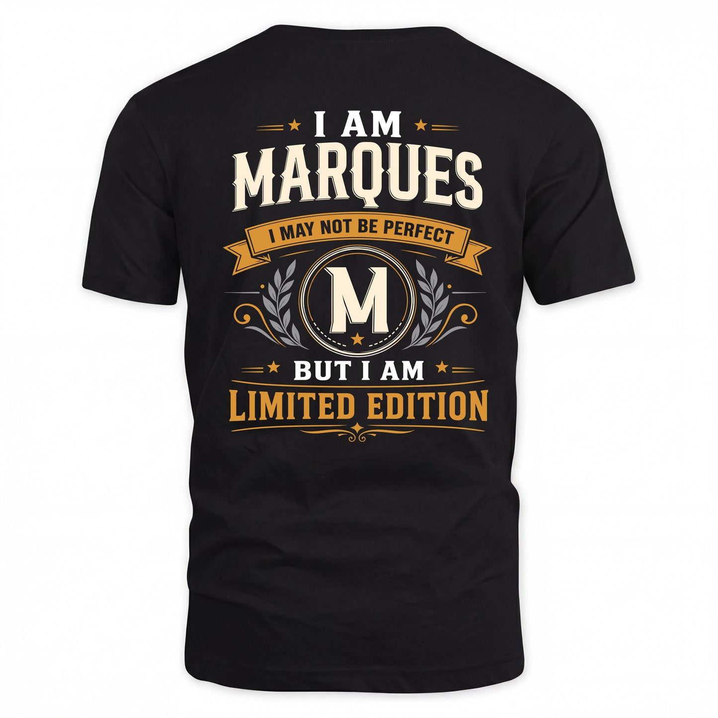 MARQUES  EDI-TT36 Personalized Funny Quote Apparel