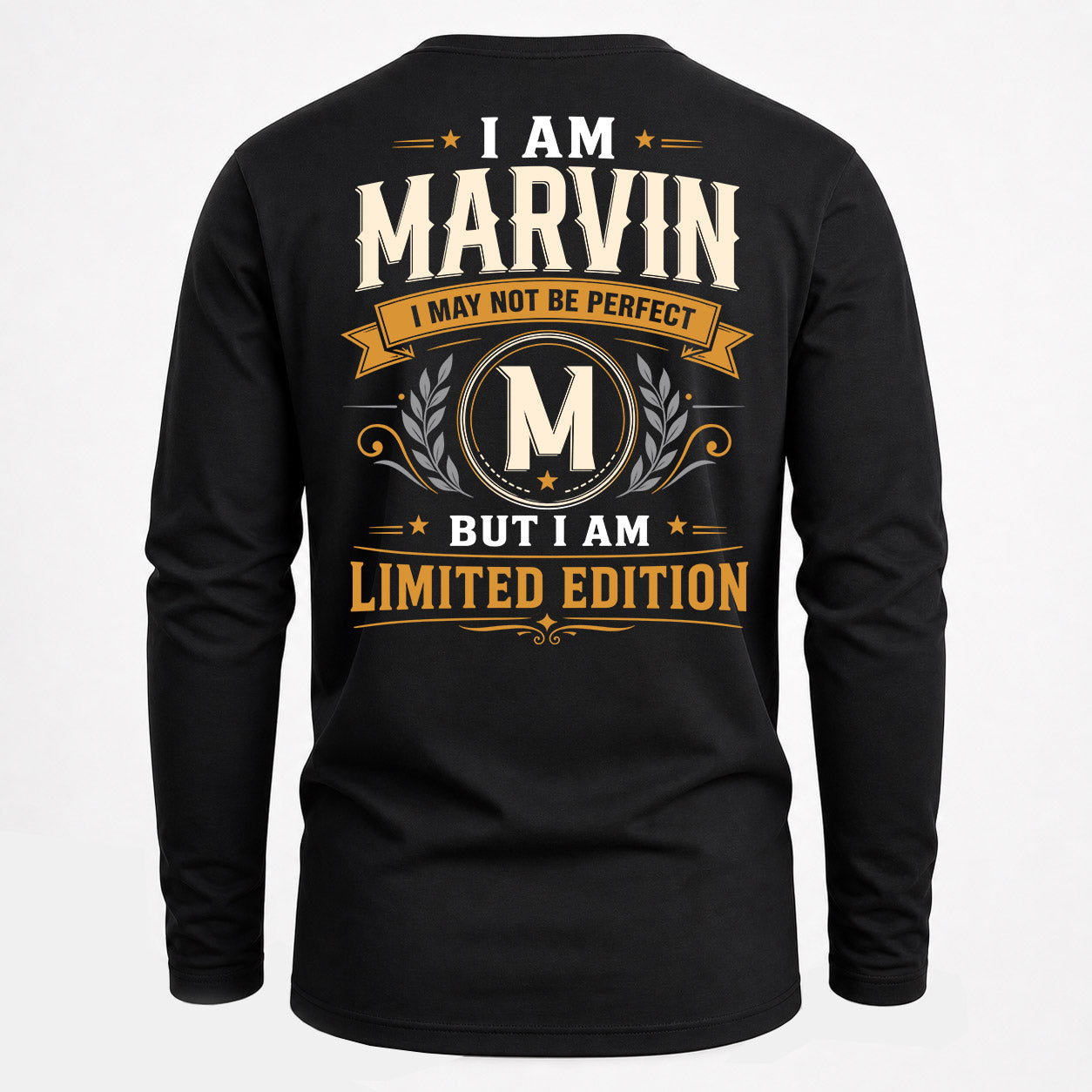MARVIN  EDI-TT36 Personalized Funny Quote Apparel