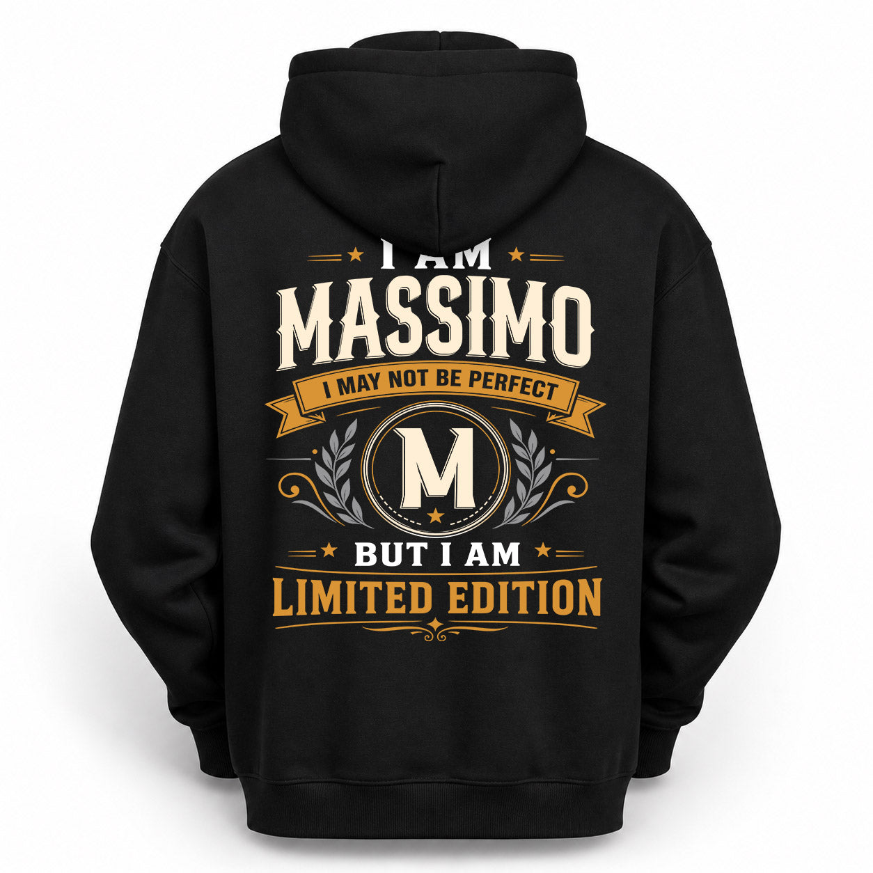 MASSIMO  EDI-TT36 Personalized Funny Quote Apparel