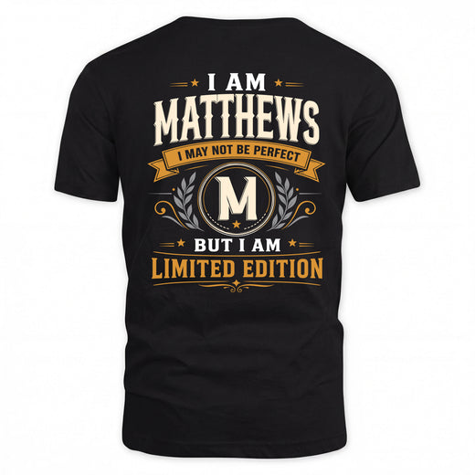 MATTHEWS  EDI-TT36 Personalized Funny Quote Apparel