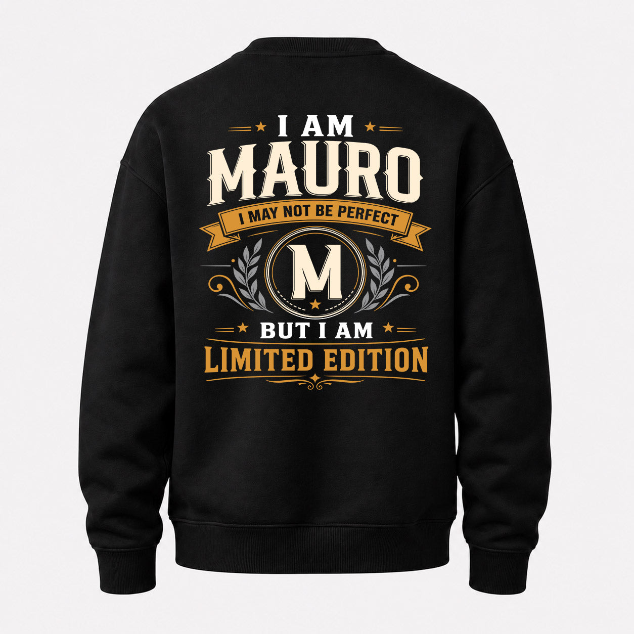 MAURO  EDI-TT36 Personalized Funny Quote Apparel