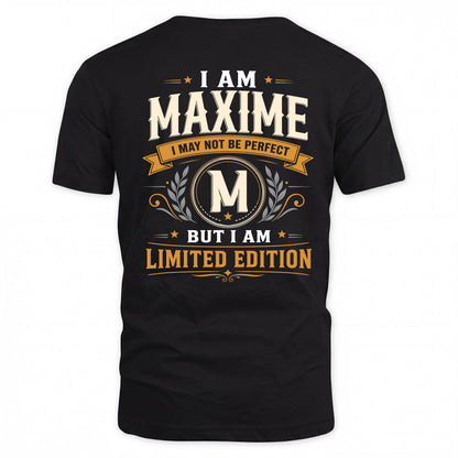 MAXIME  EDI-TT36 Personalized Funny Quote Apparel