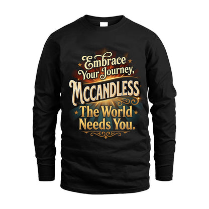 MCCANDLESS L04-TT36 Personalized Funny Quote Apparel