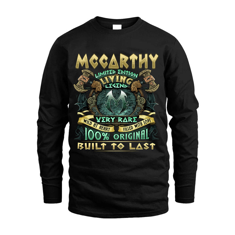 MCCARTHY  VKI-TT36 Personalized Funny Quote Apparel