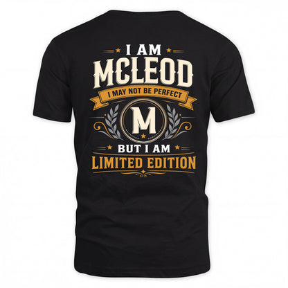 MCLEOD  EDI-TT36 Personalized Funny Quote Apparel