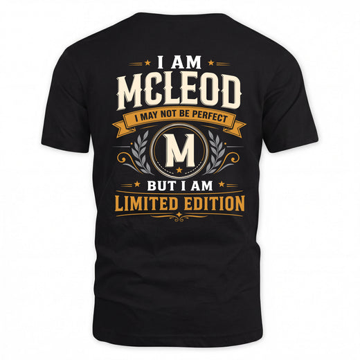 MCLEOD  EDI-TT36 Personalized Funny Quote Apparel