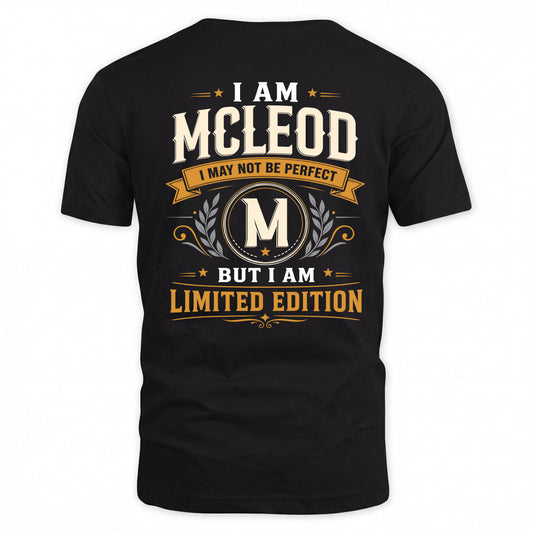 MCLEOD  EDI-TT36 Personalized Funny Quote Apparel