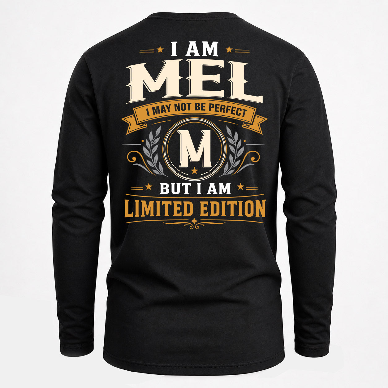 MEL  EDI-TT36 Personalized Funny Quote Apparel