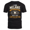 MELANIE  EDI-TT36 Personalized Funny Quote Apparel