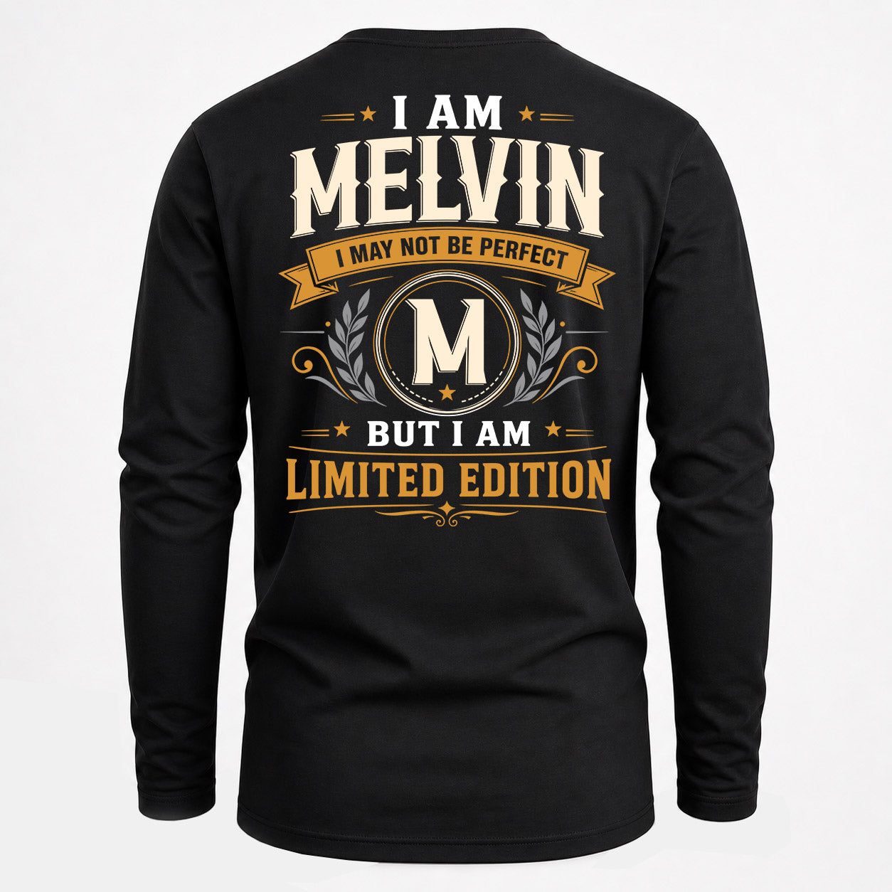 MELVIN  EDI-TT36 Personalized Funny Quote Apparel