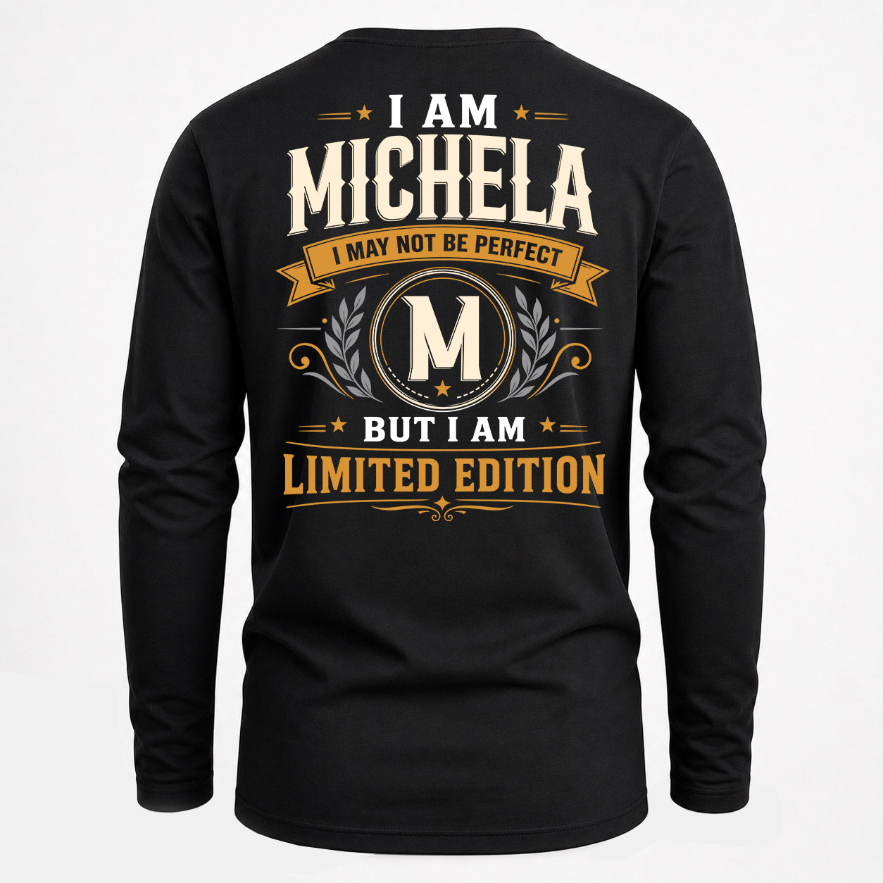 MICHELA  EDI-TT36 Personalized Funny Quote Apparel