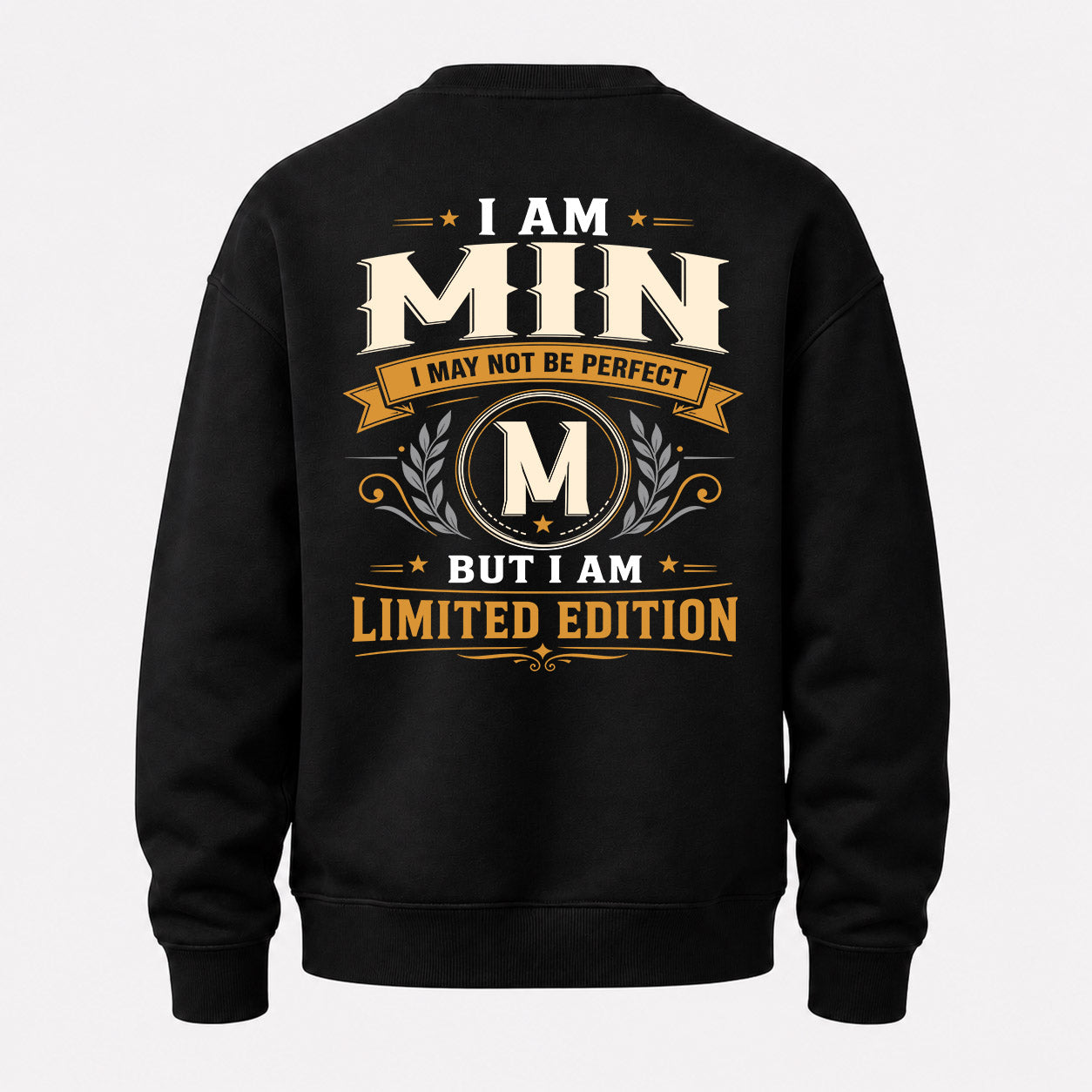 MIN  EDI-TT36 Personalized Funny Quote Apparel