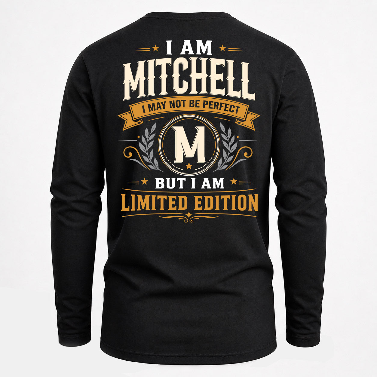 MITCHELL  EDI-TT36 Personalized Funny Quote Apparel