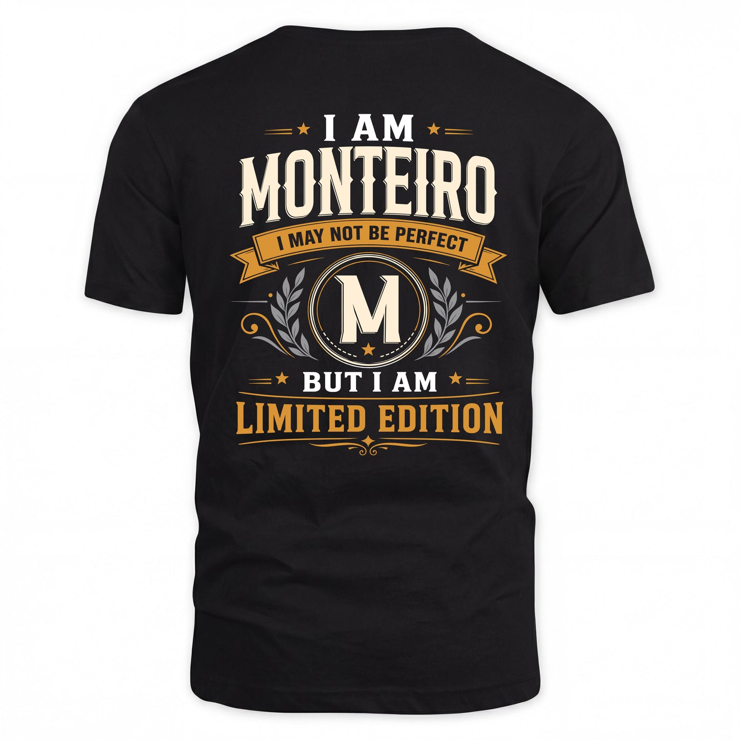 MONTEIRO  EDI-TT36 Personalized Funny Quote Apparel