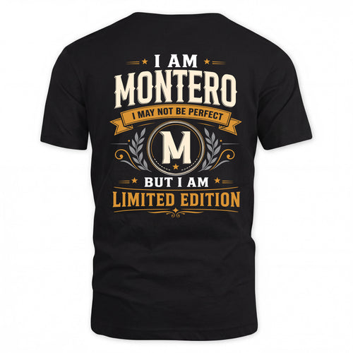 MONTERO  EDI-TT36 Personalized Funny Quote Apparel