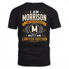 MORRISON  EDI-TT36 Personalized Funny Quote Apparel