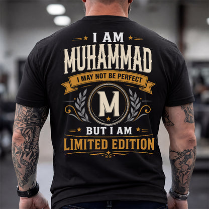 MUHAMMAD  EDI-TT36 Personalized Funny Quote Apparel