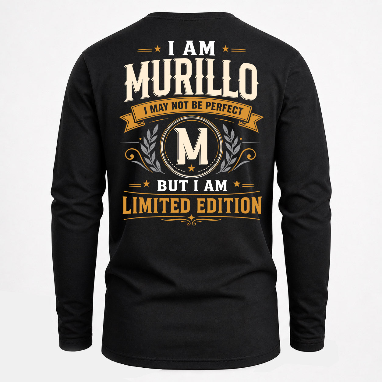 MURILLO  EDI-TT36 Personalized Funny Quote Apparel